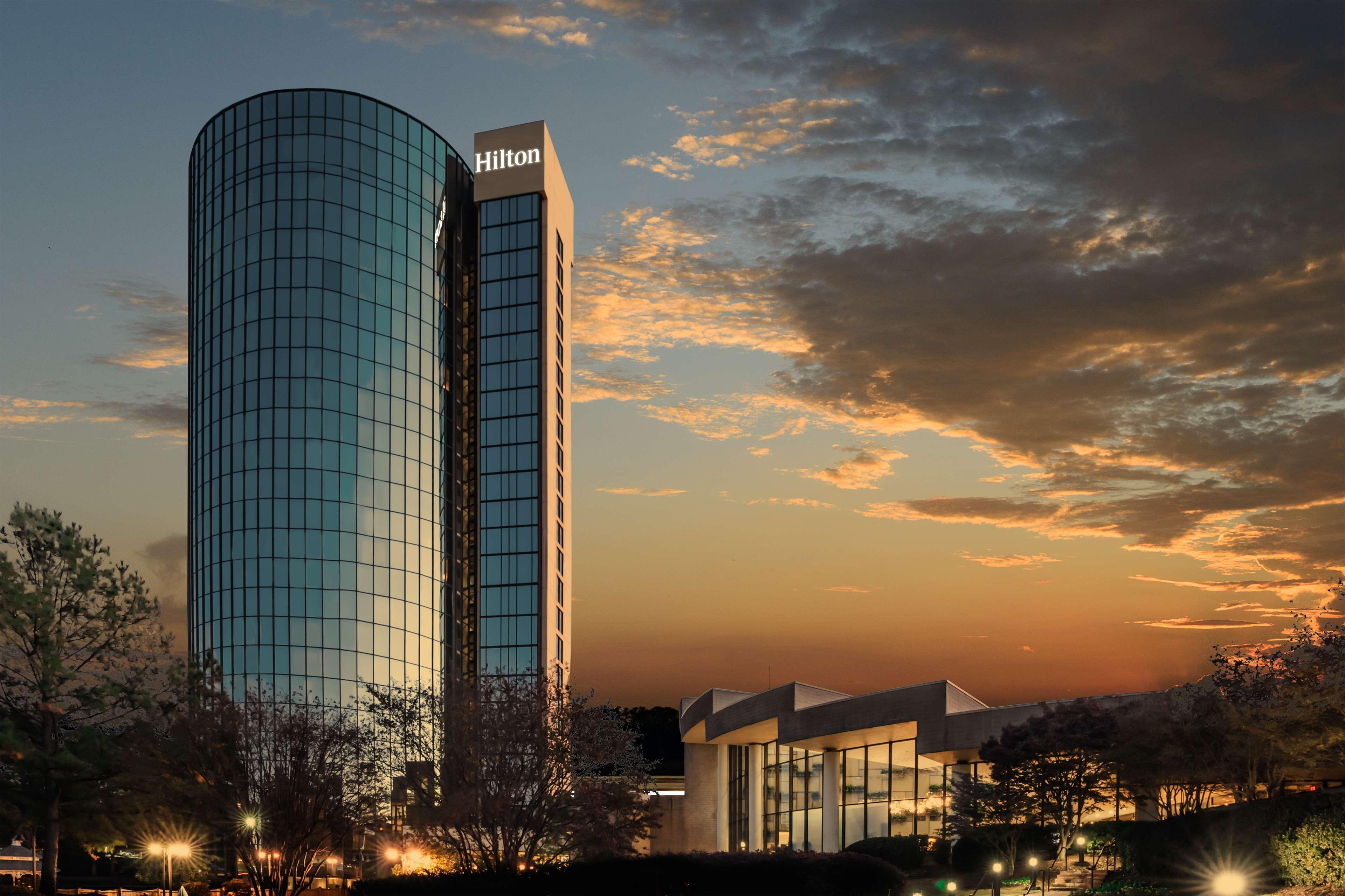 Hilton Memphis Hotel Exterior foto